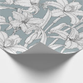 Papier Cadeau Daylilies (Coin)