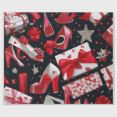 Papier Cadeau Dazzling Diva Elegance (Plat)