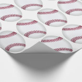 Papier cadeau de baseball personnalisé (Coin)