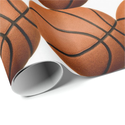 Papier cadeau de basket-ball (Coin rond)