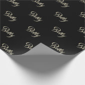 Papier cadeau de Betty White Handwriting (Coin)