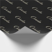 Papier cadeau de Carola white Gold (Coin)