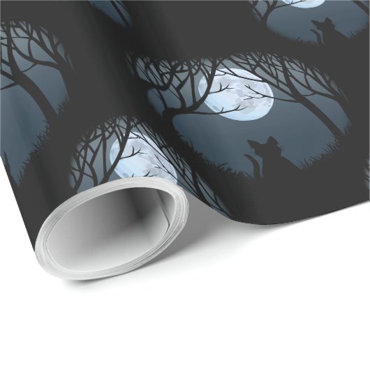 Papier cadeau de chats gras papier d'enrobage de c (Coin rond)