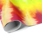 Papier cadeau de Hippie Batik (Coin rond)