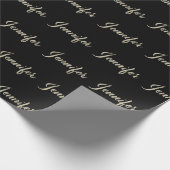 Papier cadeau de Jennifer White Gold (Coin)