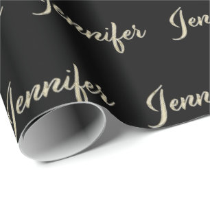 Papier cadeau de Jennifer White Gold