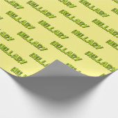 Papier cadeau de Kiwi Fruit Hillary (Coin)