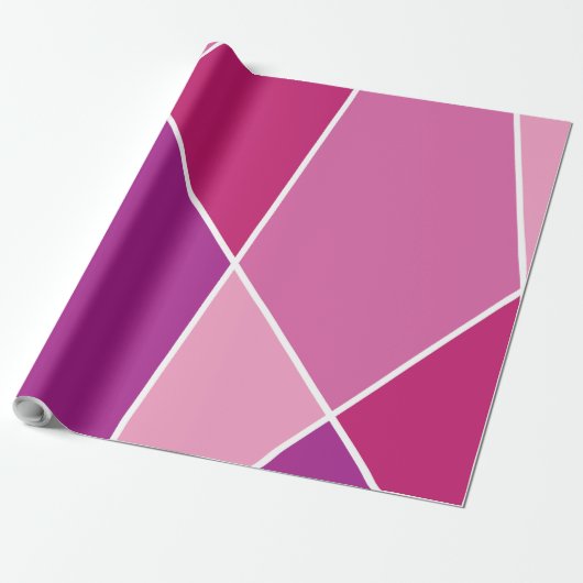 Papier cadeau de la collection de couleurs de Pink (Déroulé)