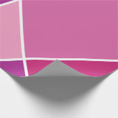 Papier cadeau de la collection de couleurs de Pink (Coin)
