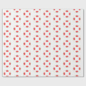 Papier cadeau de la fête de piscine (Plat)