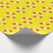Papier cadeau de la fête de piscine (Coin)
