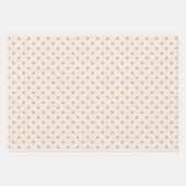 Papier cadeau de la fête du café série de 3 (Devant 2)