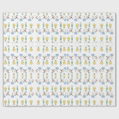 Papier Cadeau De la Science étrange (Plat)