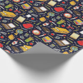 Papier cadeau de l'enseignant de l'école (Coin)