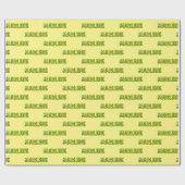 Papier cadeau de Marlene Kiwi Fruit (Plat)
