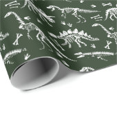 Papier Cadeau De mignons crocodiles de dessin animé, une illustr (Coin rond)