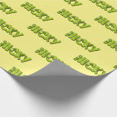 Papier cadeau de Nicky Kiwi Fruit (Coin)