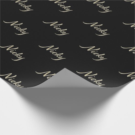 Papier cadeau de Nicky White Gold (Coin)