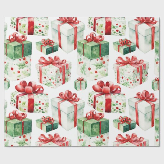 Papier cadeau de Noël ! (Plat)