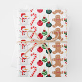 Papier cadeau de Noël (En situation)