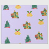 Papier cadeau de Noël (Plat)