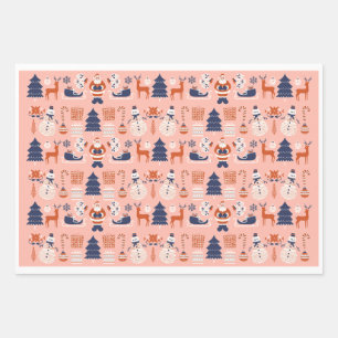 papier cadeau de noël