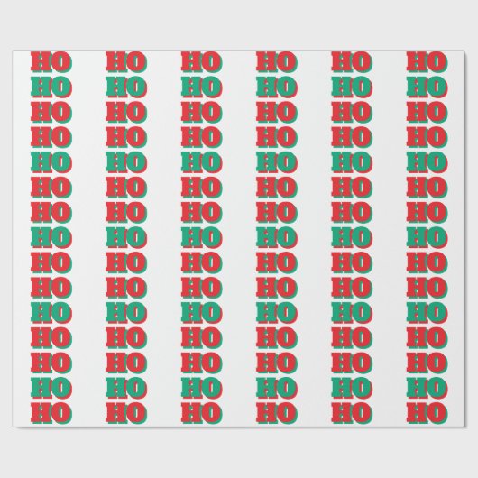 Papier Cadeau de Noël (Plat)