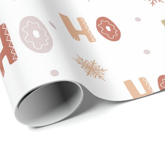 Papier cadeau de Noël (Coin rond)