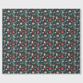 papier cadeau de Noël (Plat)