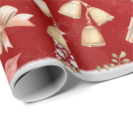 papier cadeau de noël (Coin rond)