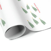 papier cadeau de Noël (Coin rond)