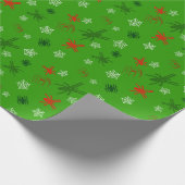 Papier cadeau de Noël à thème araignée (Coin)