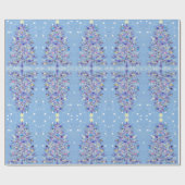 Papier cadeau de Noël Arbre de Noël (Plat)