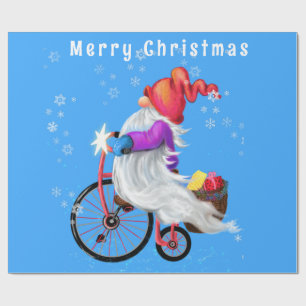 Papier cadeau de Noël avec cadeaux pour vous