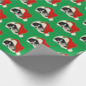 Papier cadeau de Noël avec chiot et chaton mignons (Coin)