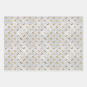 Papier Cadeau de Noël Botanique Élégance Rustique (Devant 2)