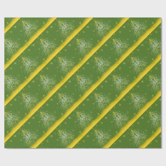 Papier cadeau de Noël chatoyant (Plat)