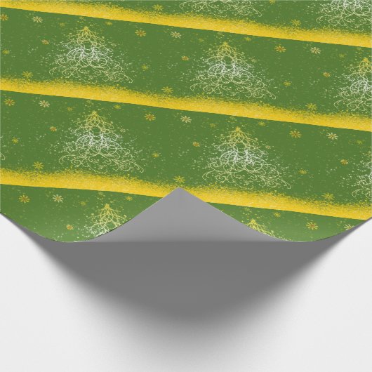 Papier cadeau de Noël chatoyant (Coin)