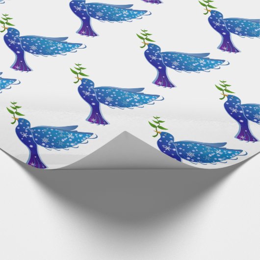 Papier cadeau de Noël/Colombes (Coin)