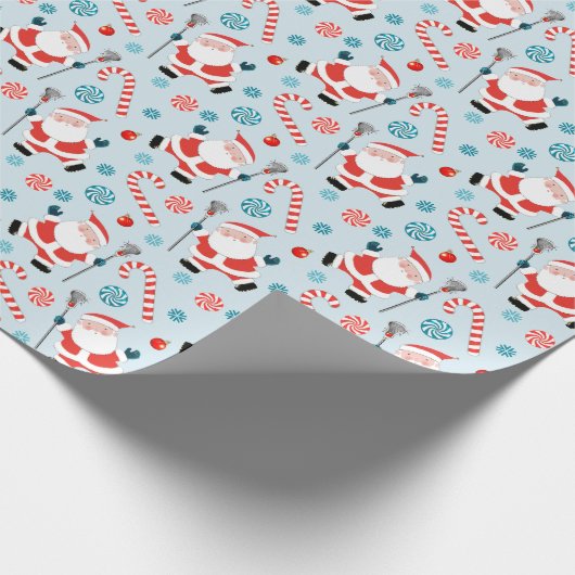 Papier cadeau de Noël de crosse (Coin)