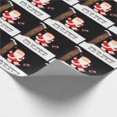 Papier cadeau de Noël de football (Coin)