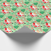 Papier cadeau de Noël de hockey sport (Coin)