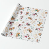 Papier cadeau de Noël Frenchie (Déroulé)