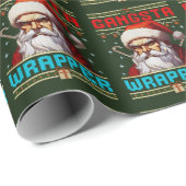 Papier Cadeau de Noël Gangster Wrapper (Coin rond)