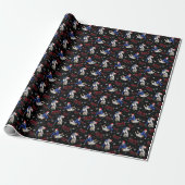 Papier Cadeau de Noël Jiu Jitsu (Déroulé)