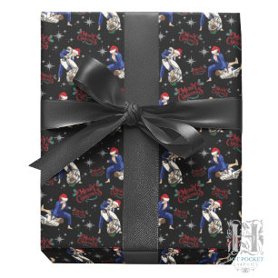 Papier Cadeau de Noël Jiu Jitsu