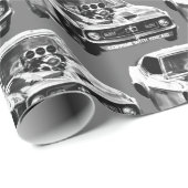 Papier cadeau de Noël NITRO MILITIA #6 (Coin rond)