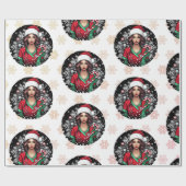 Papier cadeau de Noël Nurse Chic (Plat)
