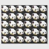 Papier cadeau de Noël Panda (Plat)