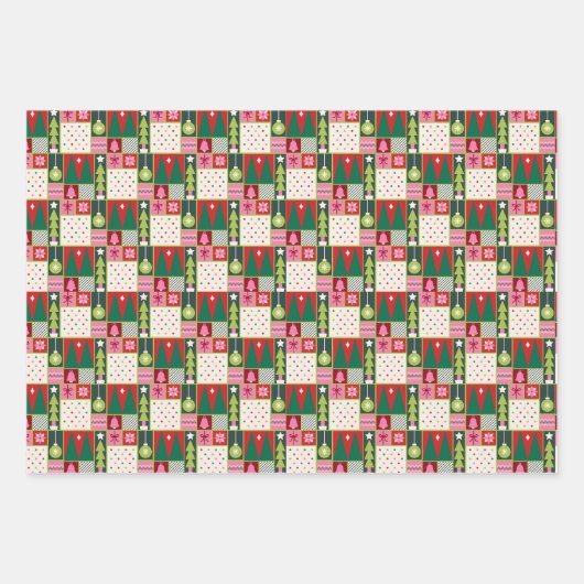 Papier cadeau de Noël Papier papier de regalo navi (Devant)